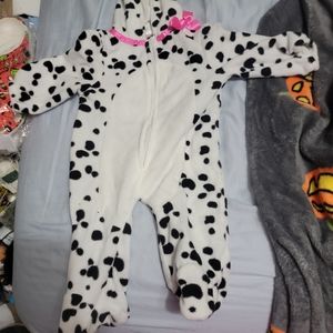 Infant Girl Dalmation Halloween Costume